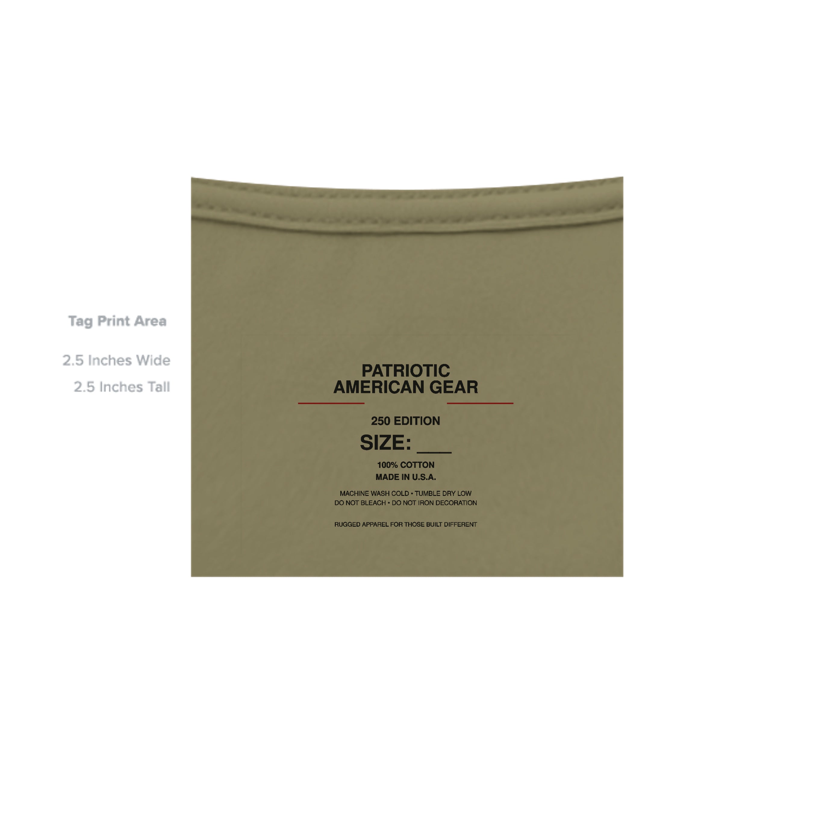 Faded Army - 1301GD - INSIDE_TAG_LINE