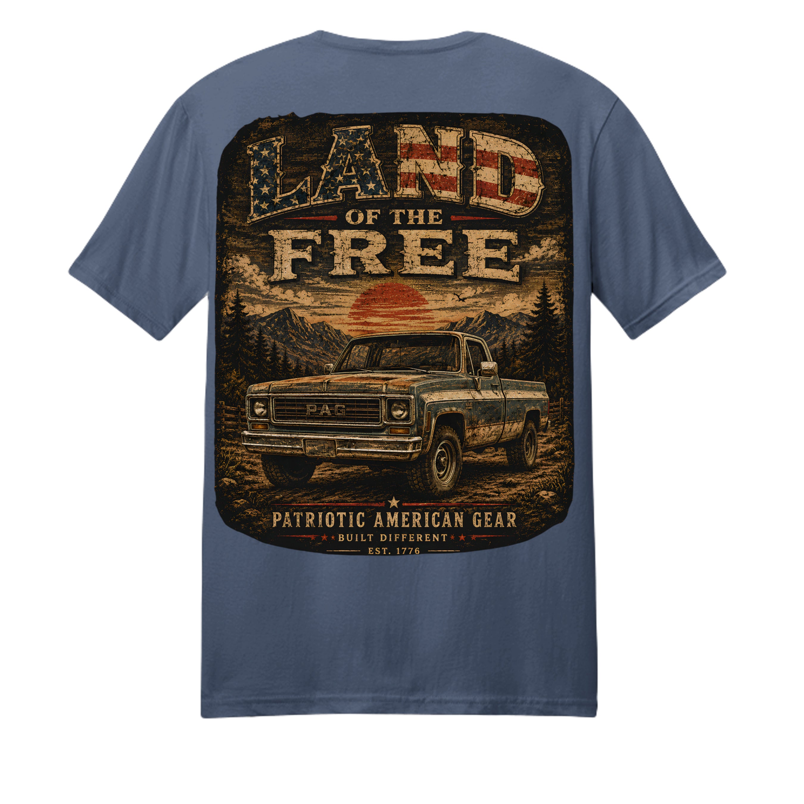 Faded Navy - 1301GD - BACK