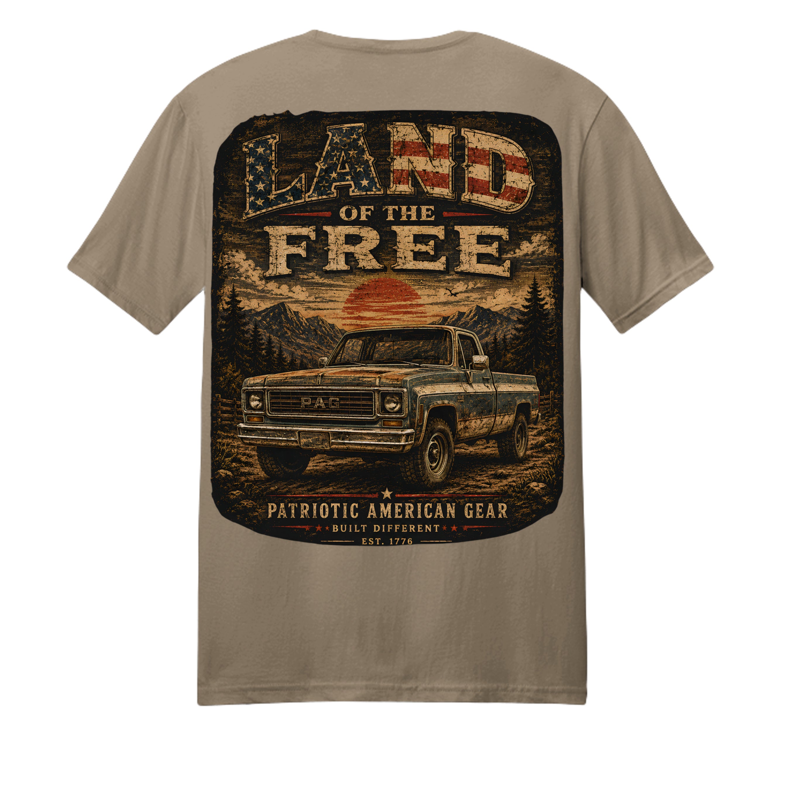 Faded Brown - 1301GD - BACK